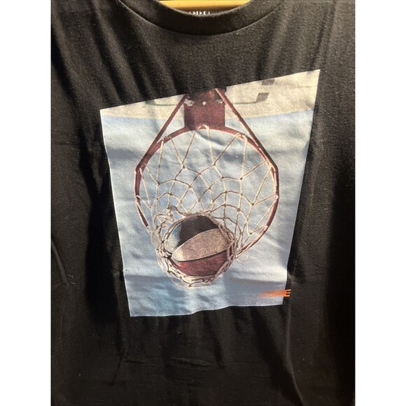 American Eagle Outfitters Flex Men Medium Black Crew Neck Graphic T-shirt - Picture 3 of 11